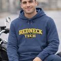 Redneck Tech Hoodie - Retro Yellow Varsity Pullover
